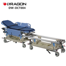 New Design DW-CT004 CE&ISO Approved Hospital Manual Transfer Adjustable Connecting Trolley